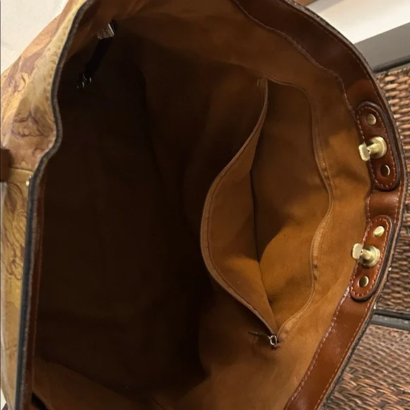 Patricia Nash Brown and Tan Women's Tote Bag - Picture 8 of 16